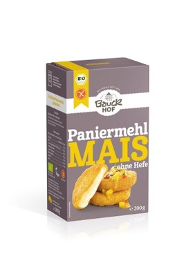 PANIERKA KUKURYDZIANA BEZGLUTENOWA BIO 200 g - BAUCK HOF