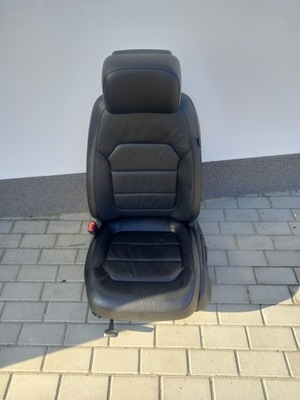 Сидіння лівий водія vw passat b7 шкіра фото №1