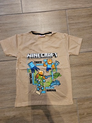 T-SHIRT MINECRAFT 110/116