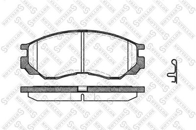 ZAPATAS DE FRENADO MITSUBISHI L 300 3 91-03 PARTE DELANTERA  