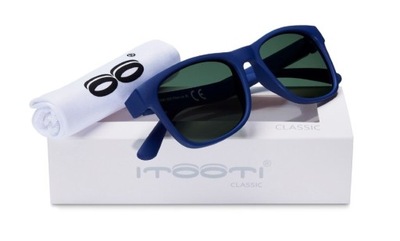 ITOOTI Okulary Przeciwsłoneczne UV Classic S dla dzieci 0-3 lat Granat