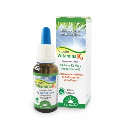 Dr Jacob's WITAMINA K2 KROPLE 20 ml