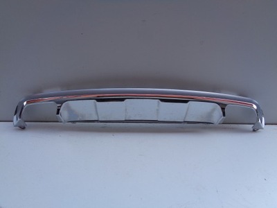 Хром бампера задній mercedes glk w204 12- lift фото №1