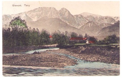 Giewont. Tatry- 1909 Nakład J. Ryś Zakopane
