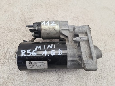 Mini cooper r56 1.6d стартер 7812071 фото №1