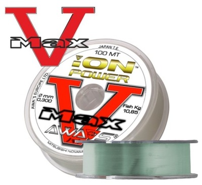 Awa`S ION Power V-Max Line 0,30mm 100m