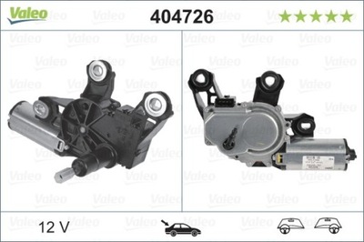 MOTOR LIMPIAPARABRISAS VW POLO 10.01-11.09 PARTE TRASERA VAL404726  