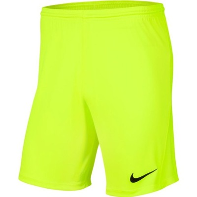 XXL Spodenki Nike Park III BV6855 702 żółty XXL