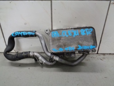 Cayenne ii 7p5 14 3.0tdi радиатор масла шланг фото №1