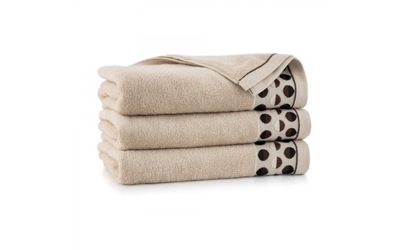 Ręcznik bawełniany bawełna egipska Zen 2 50x90 beżowy