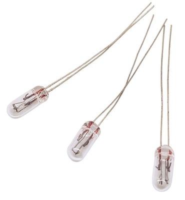 ŻARÓWKA MINIATUROWA Fi3 mm - 3V - BEZBARWNA