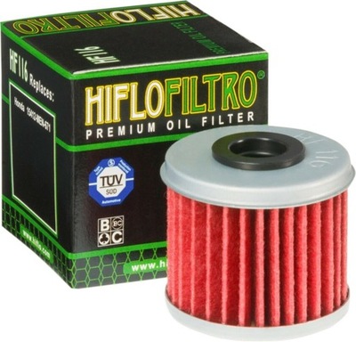 HIFLOFILTRO HF116 HIFLOFILTRO FILTRO ACEITES  