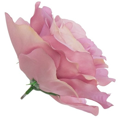 Główka kwiatowa róża sztuczne kwiaty kwiat dekor 13cm lawendowa cieniowana