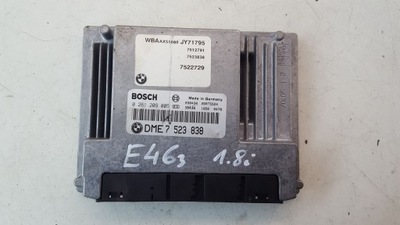 UNIDAD DE CONTROL DEL MOTOR BMW E46 1,8  