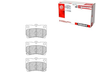 Ferodo гальмівні колодки гальмівні lexus gs is c is ii is iii фото №1