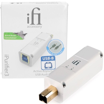 iFi Audio iPurifier3 (USB 3.0 Typ-B > USB 2.0 Typ-B) - Reduktor szumów USB