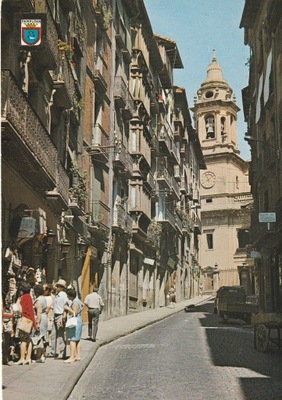 P 122. Hiszpania Pamplona , Stara Pocztówka z obiegu 1971.rok