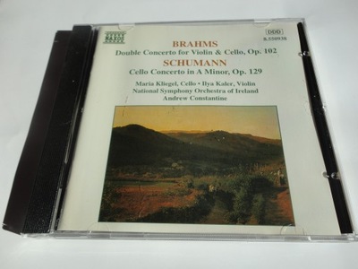 BRAHMS SCHUMANN Double Concerto For Violin/ Cello