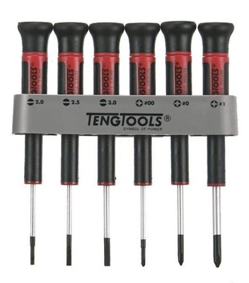 WKRĘTAKI PRECYZYJNE 6szt TENG TOOLS 68940105