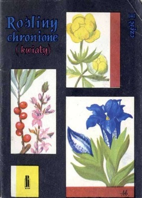 9 pocztówek Rośliny chronione kwiaty. Część II
