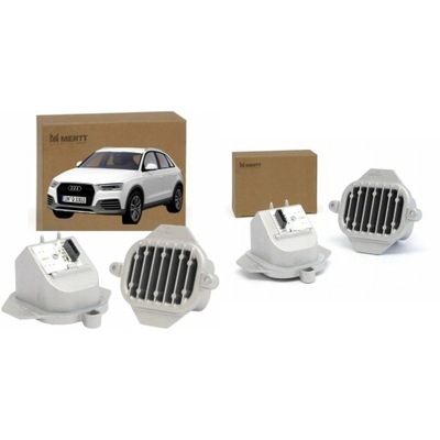 Модуль led drl jeż преобразователь левая audi q3 q5 2015-2018 8u0941475b фото №1