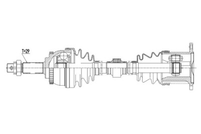Nty npw-ns-066 wał приводной фото №1