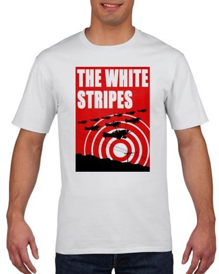 Koszulka męska WHITE STRIPES L