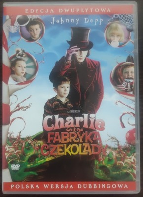 Film Charlie i fabryka czekolady edycja 2 dvd