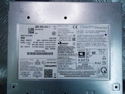 Vw passat b8 arteon блок mib3 3g5035820f фото №1