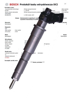 Форсунки форсунка trafic vivaro 0445115022 фото №1