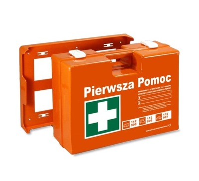 Apteczka Pierwszej Pomocy K10 DIN 13164 PLUS - Kompletna, Mobilna