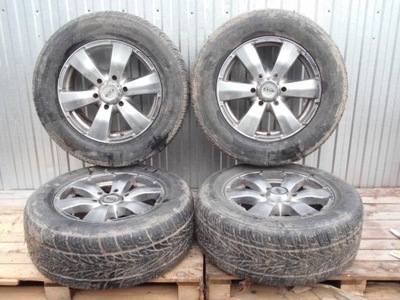 LLANTAS 17 + NEUMÁTICOS 255/60R17 NEXEN ROADIAN HP 11R OPEL FRONTERA B 1997-2004R  