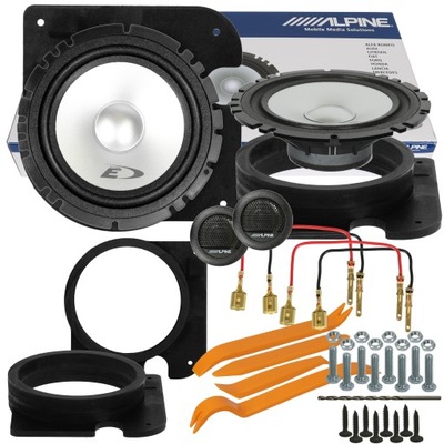 ALPINE ALTAVOCES VW GOLF 3 VENTO PARTE DELANTERA  