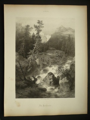 A. Haun, Dzikie Alpy, oryg. 1869