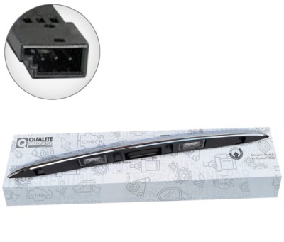 POIGNÉE MOULURE CACHE MICROCONTACT ARRIÈRE COUVERCLES DE COFFRE MINI R55 R56 R57 CHROME 