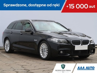 BMW 5 525d, 214 KM, Automat, Skóra, Navi, Xenon