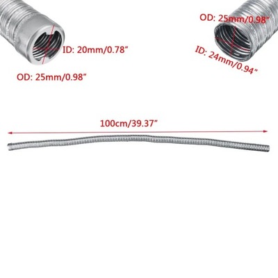 22MM/24MM 60CM/100CM DWUWARSTWOWY CALENTADOR AIRE NA ACEITE NAPE~4831  