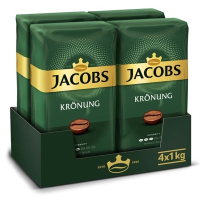 Kawa ziarnista Jacobs Krönung 4x 1kg