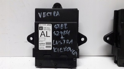 Opel vectra c signum блок керування модуль 13111456 al фото №1