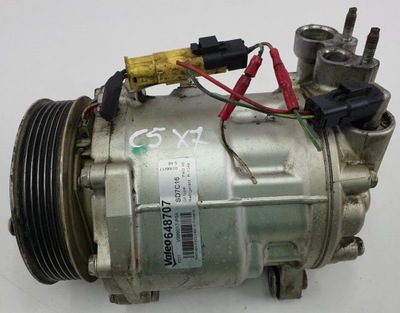 Компрессор кондиционера citroen c5 iii x7 648707 фото №1
