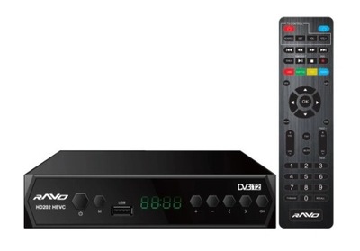 DEKODER HD Tuner DVB-T2 Ravo HD202 HEVC H.265/HEVC