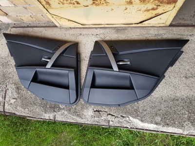 Обшивки двері задні правий лівий bmw 5 e61 europa фото №1