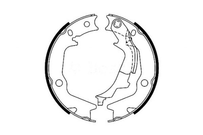 Bosch тормозные колодки тормозные hyundai getz sonata iv kia фото №1