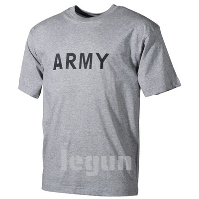 Koszulka ARMY szara T-shirt podkoszulek US Army XL