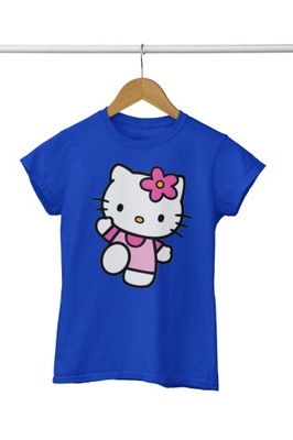 KOSZULKA DZIECIĘCA - HELLO KITTY KOTEK 110-116 XS