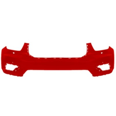 Бампер volvo xc40 10.2017- красный фото №1