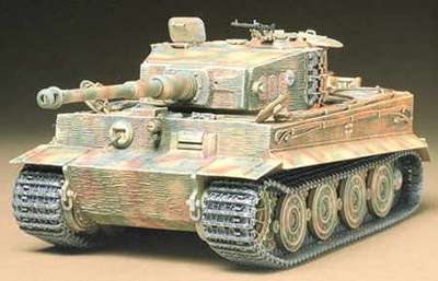 TAMIYA 35146-German Tiger I Tank Late Version 1/35