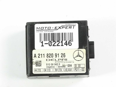 MERCEDES E CLASE W211 W140 W203 W220 MÓDULO ALARMA A2118209126  