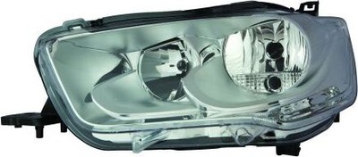 Фара лампа citroen c-elysee '12- ліва depo фото №1