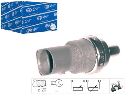 SENSOR TEMPERATURA DEL MOTOR DE AGUA FORD - VW - ERA  